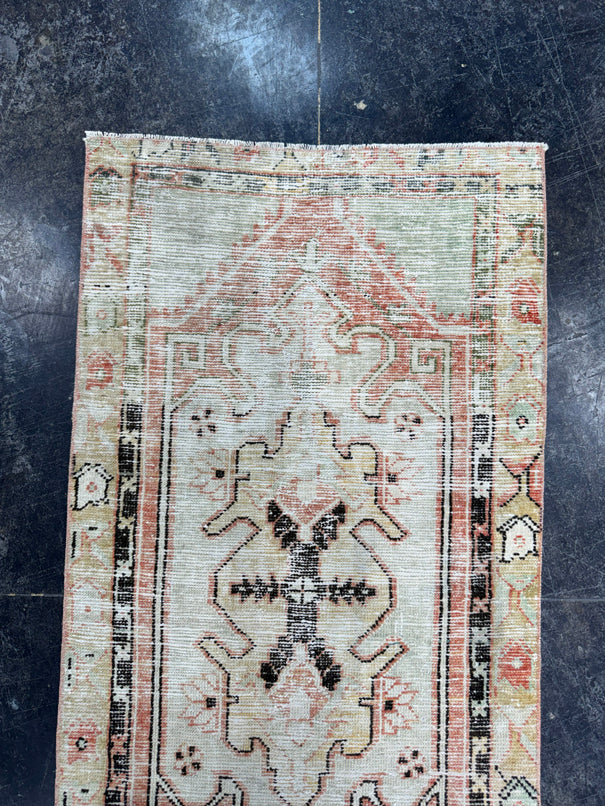 Turkish Vintage Rug 2'2" x 4'3" #24584