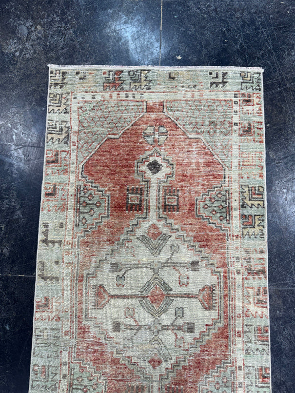 Turkish Vintage Rug 2'3" x 4'8" #24583