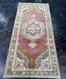 Turkish Vintage Rug 2'10" x 6' #24585
