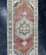 Turkish Vintage Rug 2'10" x 6' #24585