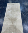 Turkish Vintage Runner Rug 3' x 14'8" #24630