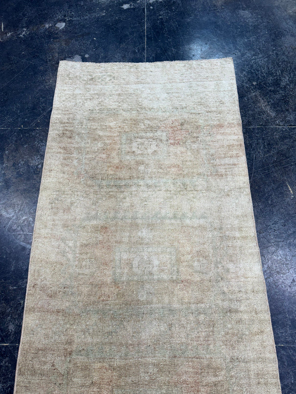 Turkish Vintage Runner Rug 3' x 9'6" #24629