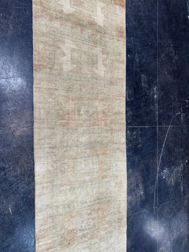 Turkish Vintage Runner Rug 3' x 9'6" #24629