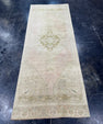 Turkish Vintage Runner Rug 3'1" x 8'1" #24628