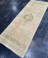 Turkish Vintage Runner Rug 3'1" x 8'1" #24628