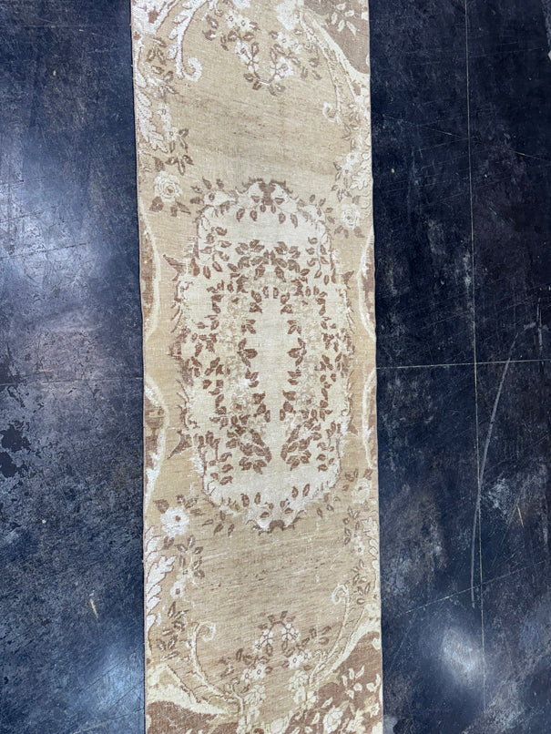 Turkish Vintage Runner Rug 2'10" x 10'5" #24627