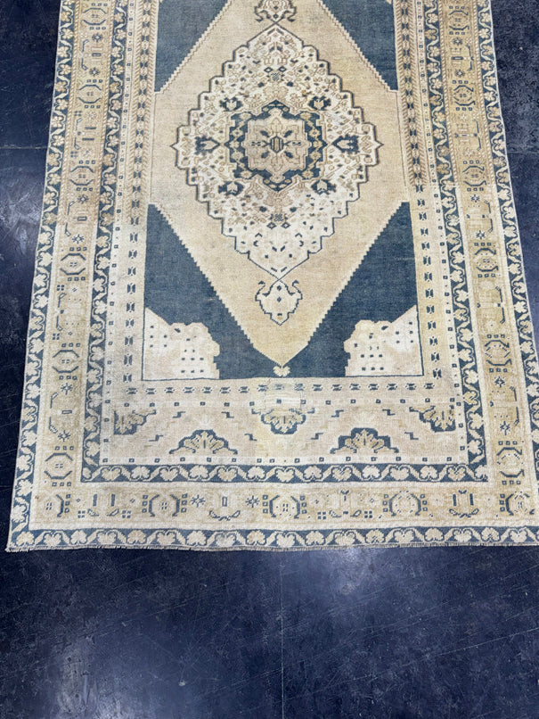 Turkish Vintage Rug 4'3" x 7'2" #24626