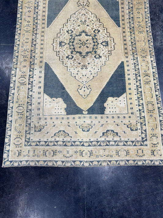 Turkish Vintage Rug 4'3" x 7'2" #24626