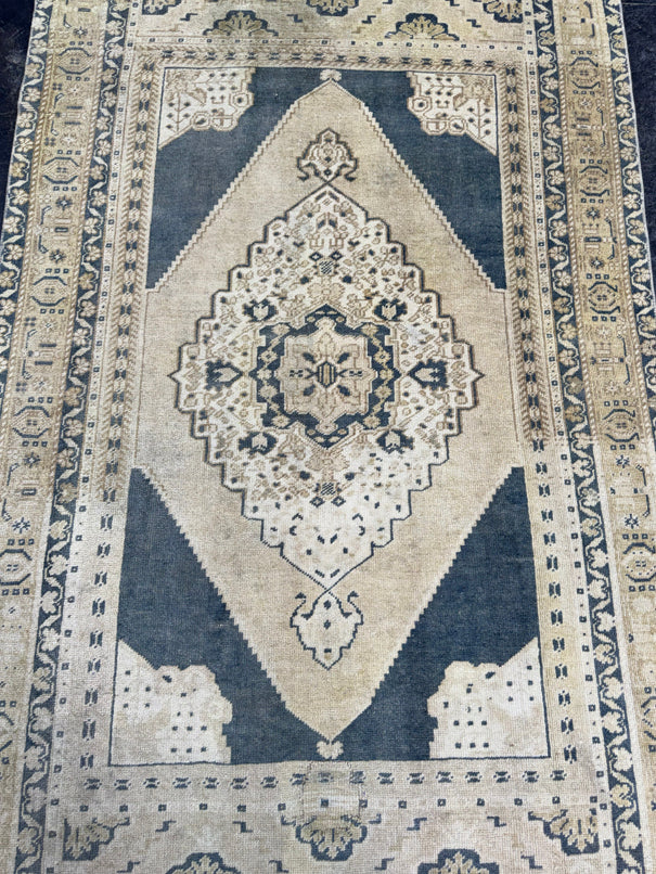 Turkish Vintage Rug 4'3" x 7'2" #24626