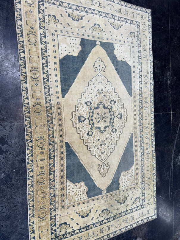 Turkish Vintage Rug 4'3" x 7'2" #24626