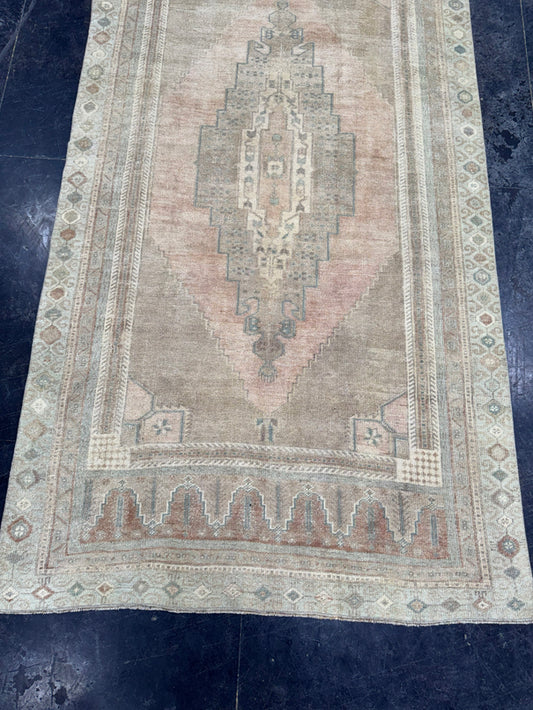 Turkish Vintage Rug 4'7" x 8'8" #24625