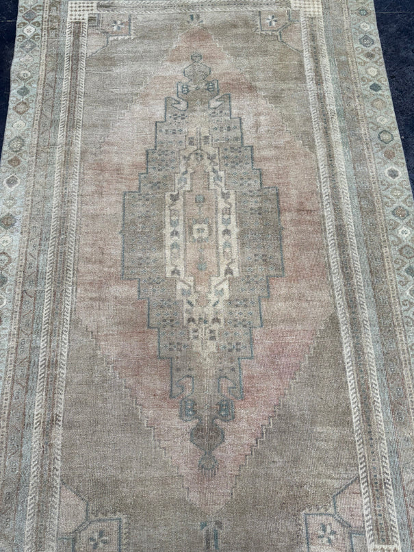 Turkish Vintage Rug 4'7" x 8'8" #24625
