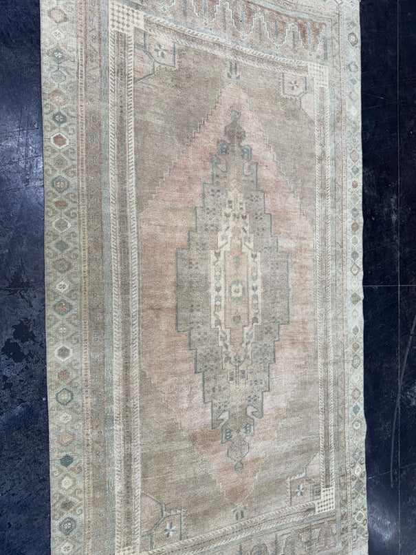 Turkish Vintage Rug 4'7" x 8'8" #24625