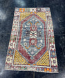 Turkish Vintage Rug 2'5" x 3'11" #24619