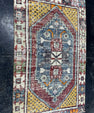 Turkish Vintage Rug 2'5" x 3'11" #24619