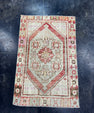 Turkish Vintage Rug 2'6" x 3'10" #24620