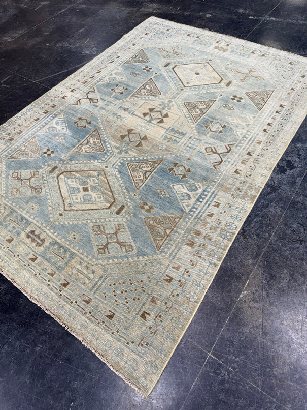 Turkish Vintage Rug 5'6" x 8'1" #24609