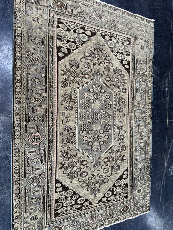 Turkish Vintage Rug 4'4" x 6'5" #24603
