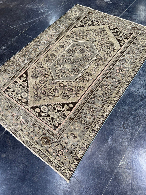 Turkish Vintage Rug 4'4" x 6'5" #24603