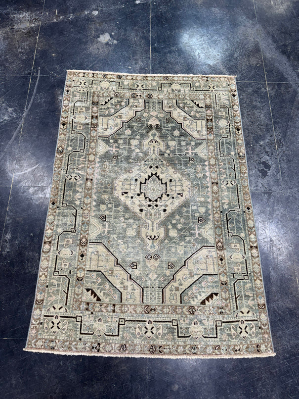 Turkish Vintage Rug 4'5" x 6'5" #24604