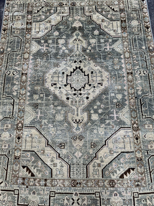 Turkish Vintage Rug 4'5" x 6'5" #24604