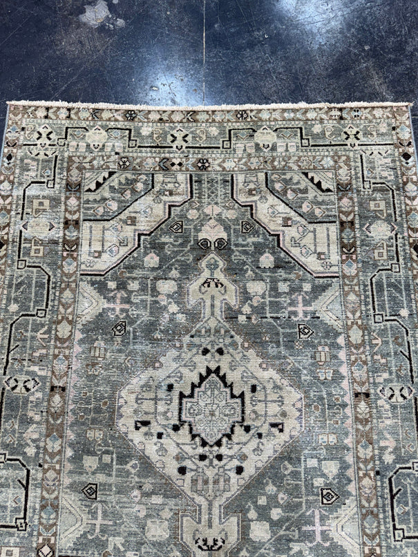 Turkish Vintage Rug 4'5" x 6'5" #24604