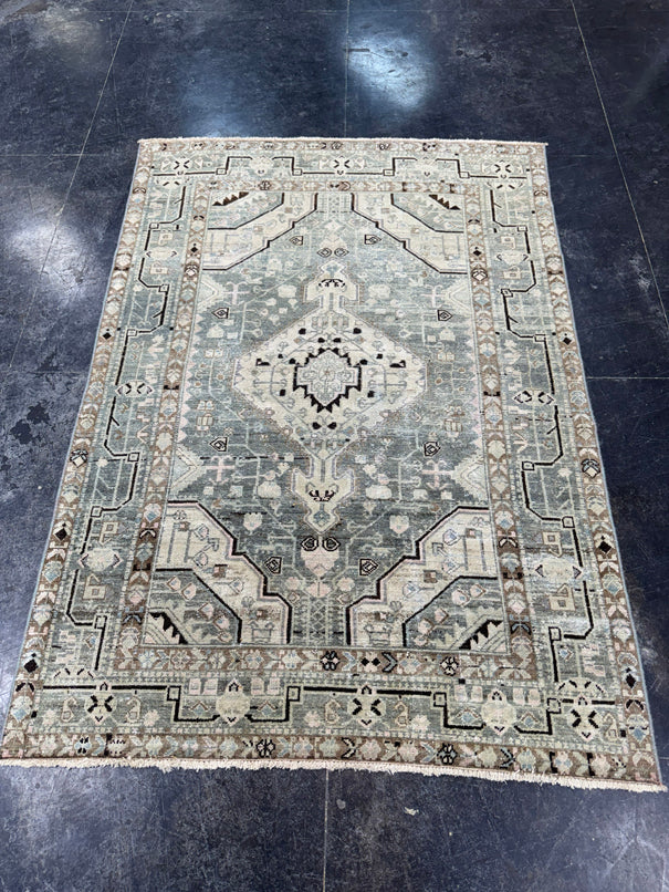 Turkish Vintage Rug 4'5" x 6'5" #24604