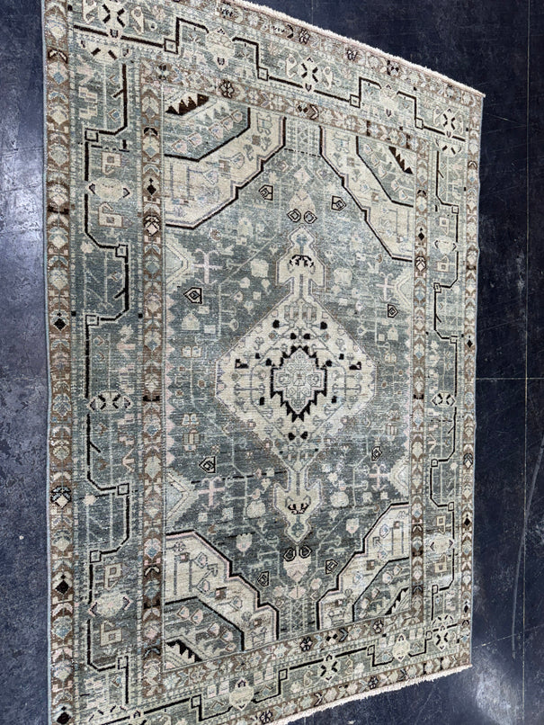 Turkish Vintage Rug 4'5" x 6'5" #24604