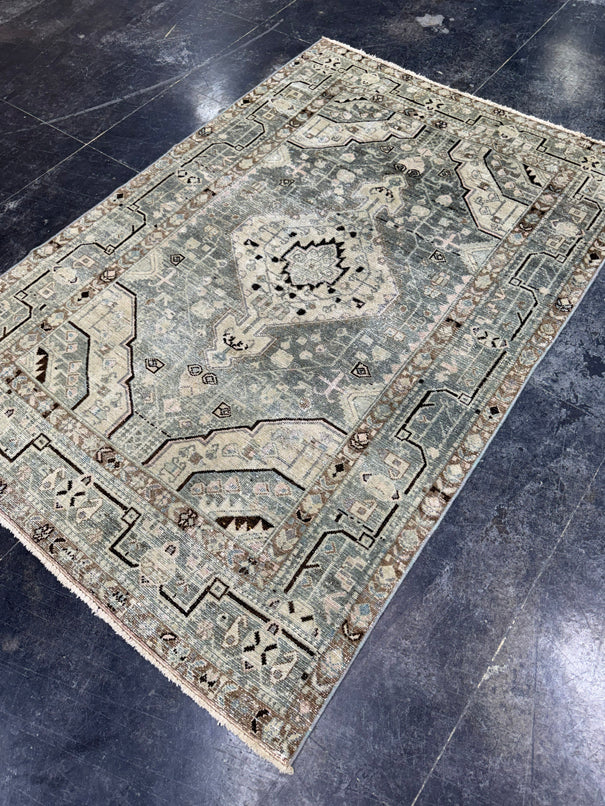 Turkish Vintage Rug 4'5" x 6'5" #24604