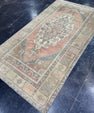 Turkish Vintage Rug 4'2" x 7'11" #24622