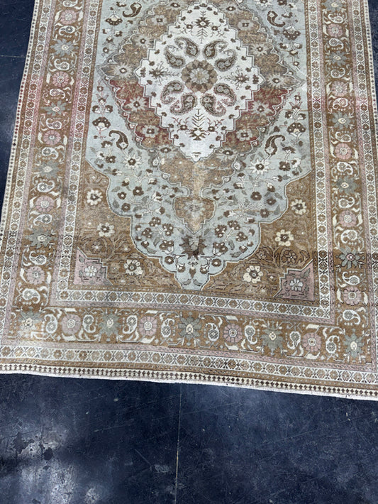 Turkish Vintage Rug 4'10" x 7'10" #24624