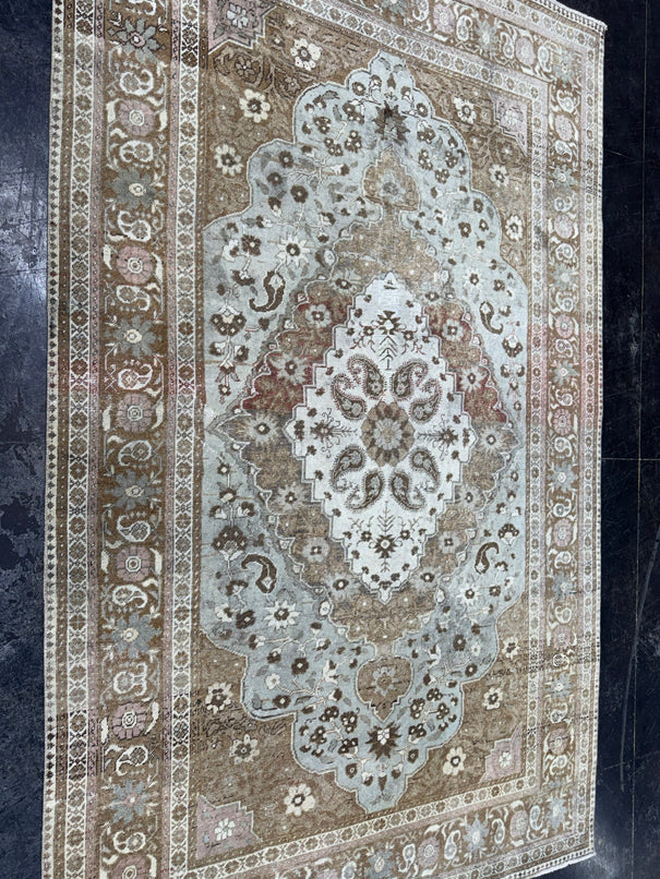 Turkish Vintage Rug 4'10" x 7'10" #24624