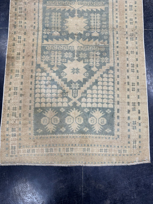 Turkish Vintage Rug 3'2" x 6'1" #24616