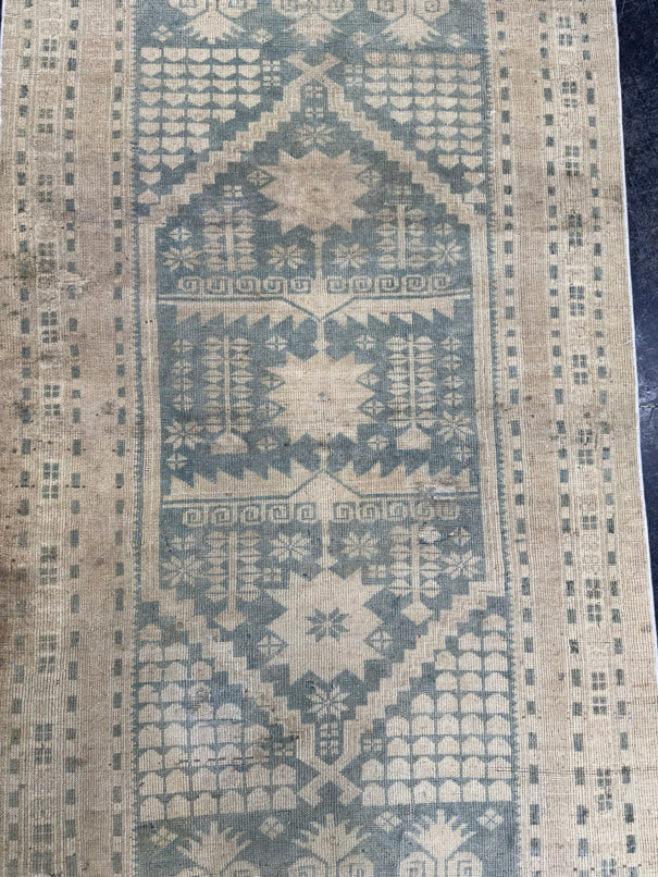 Turkish Vintage Rug 3'2" x 6'1" #24616