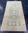 Turkish Vintage Rug 3'2" x 6'1" #24616