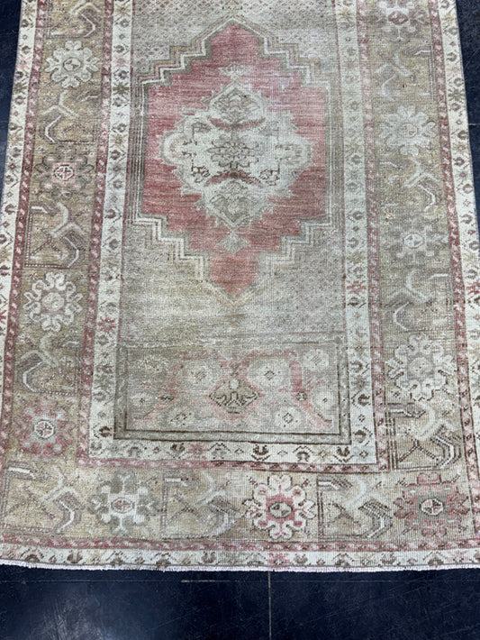 Turkish Vintage Rug 3'3" x 5'5" #24615