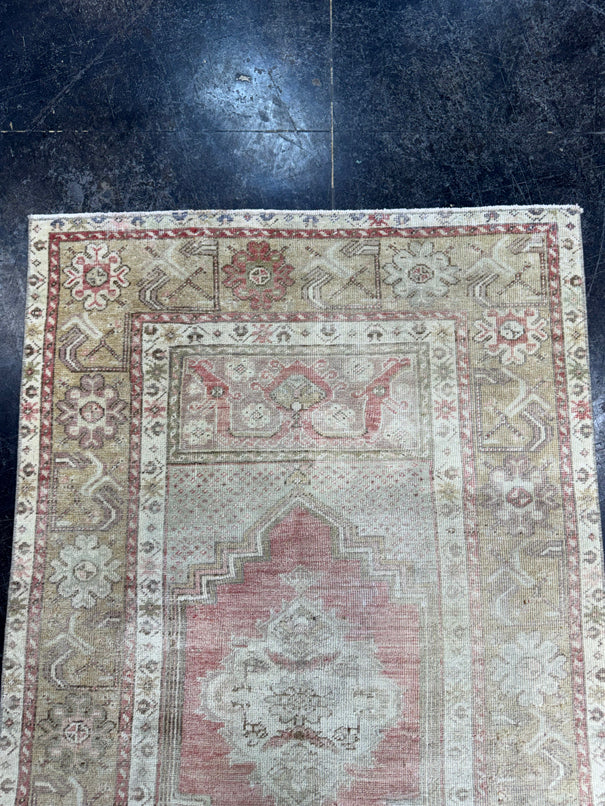 Turkish Vintage Rug 3'3" x 5'5" #24615