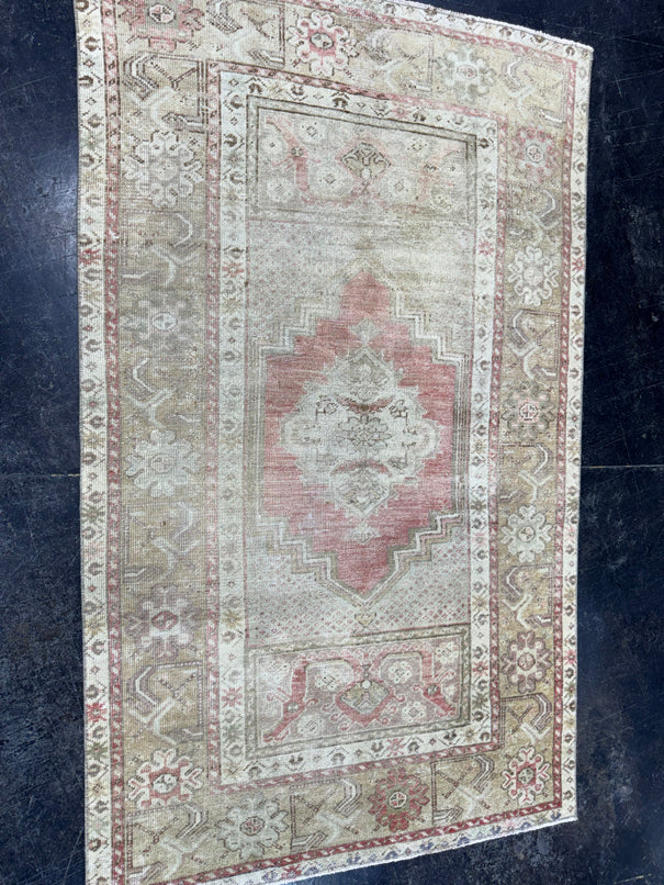Turkish Vintage Rug 3'3" x 5'5" #24615