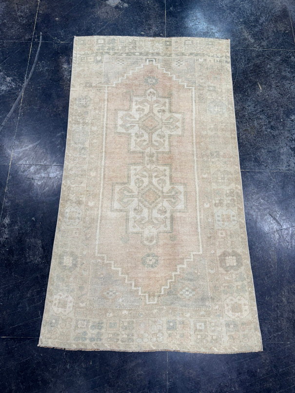 Turkish Vintage Rug 3'5" x 6'5" #24612