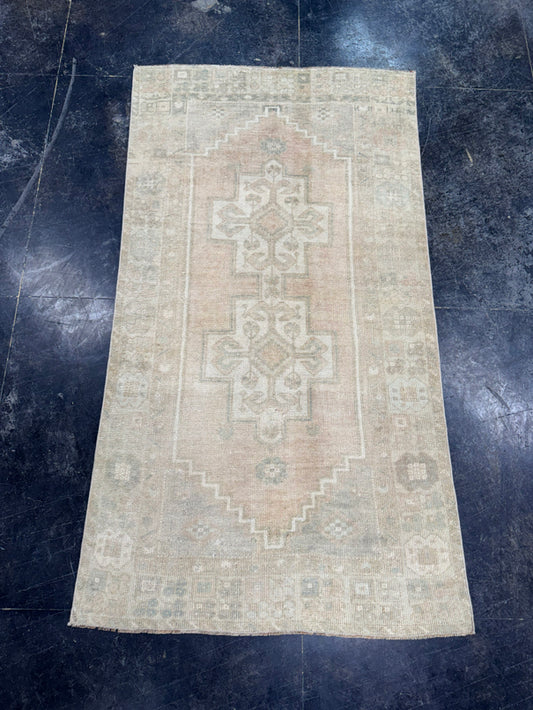 Turkish Vintage Rug 3'5" x 6'5" #24612