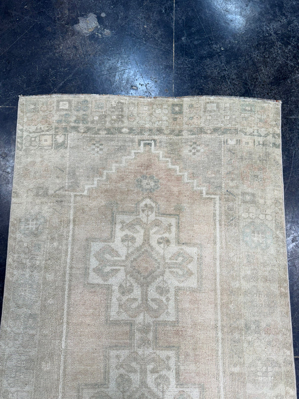 Turkish Vintage Rug 3'5" x 6'5" #24612