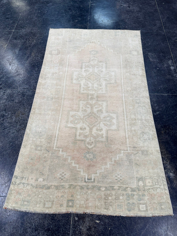 Turkish Vintage Rug 3'5" x 6'5" #24612