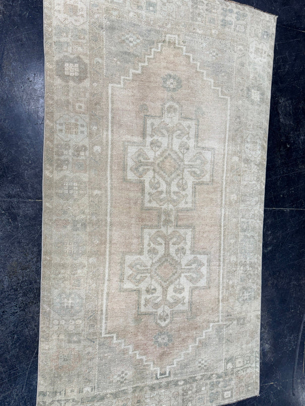 Turkish Vintage Rug 3'5" x 6'5" #24612