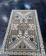 Turkish Vintage Rug 4'2" x 6'9" #24611