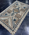Turkish Vintage Rug 4'2" x 6'9" #24611