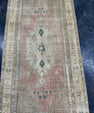 Turkish Vintage Rug 3'4" x 7'2" #24610