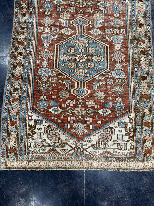 Turkish Vintage Rug 4'2" x 6'4" #24608
