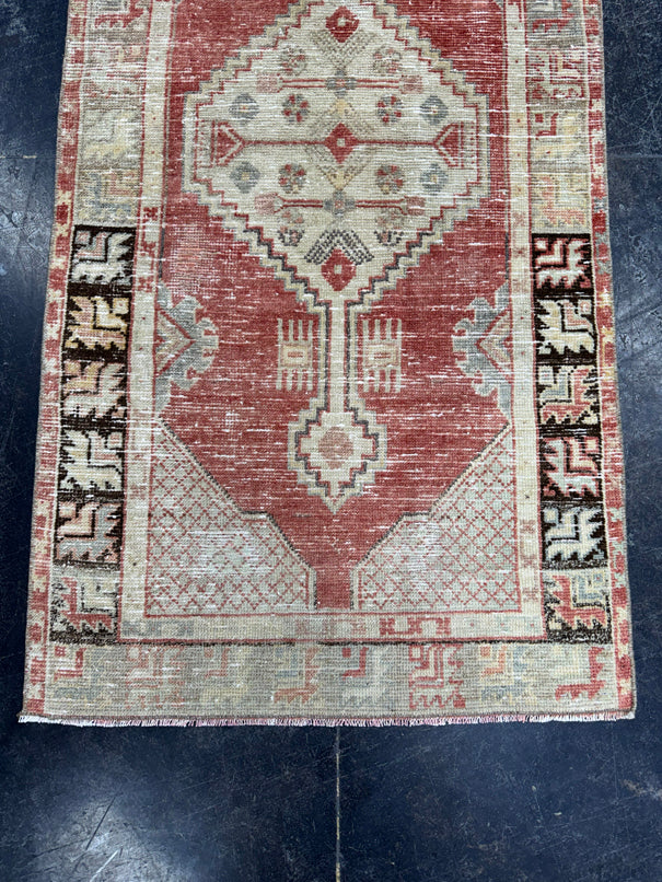 Turkish Vintage Rug 2'4" x 4'8" #24654