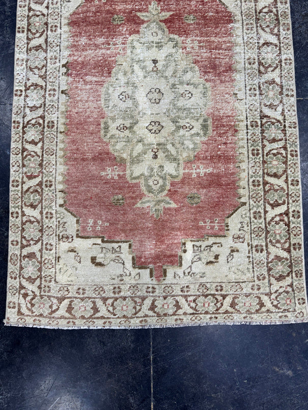 Turkish Vintage Rug 2'10" x 4'4" #24653