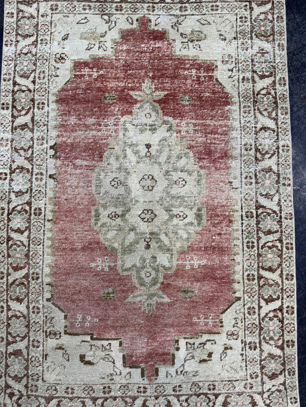Turkish Vintage Rug 2'10" x 4'4" #24653